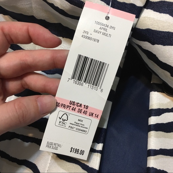 Jones New York Printed Hidden-Button Trench A - Picture 6 of 6